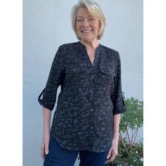 Butterick Sewing Pattern 6856 / 11130 Top Shirt Blouse Size 8-16 UNCUT - Picture 12 of 13